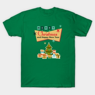 Merry Christmas and Happy New Year T-Shirt